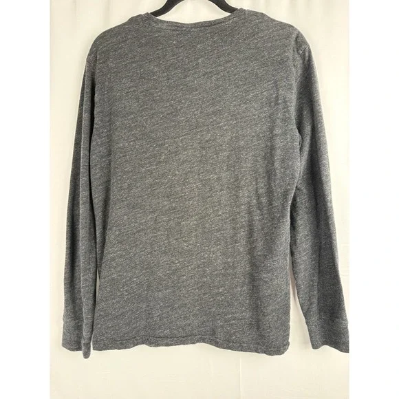 Polo Ralph Lauren Long Sleeve T-Shirt Soft‎ Cotton Casual Charcoal Mens Size S - Picture 2 of 3